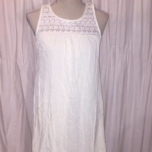 NWT Women's Cream Lace Summer Dress